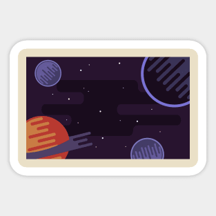 Cosmos Sticker